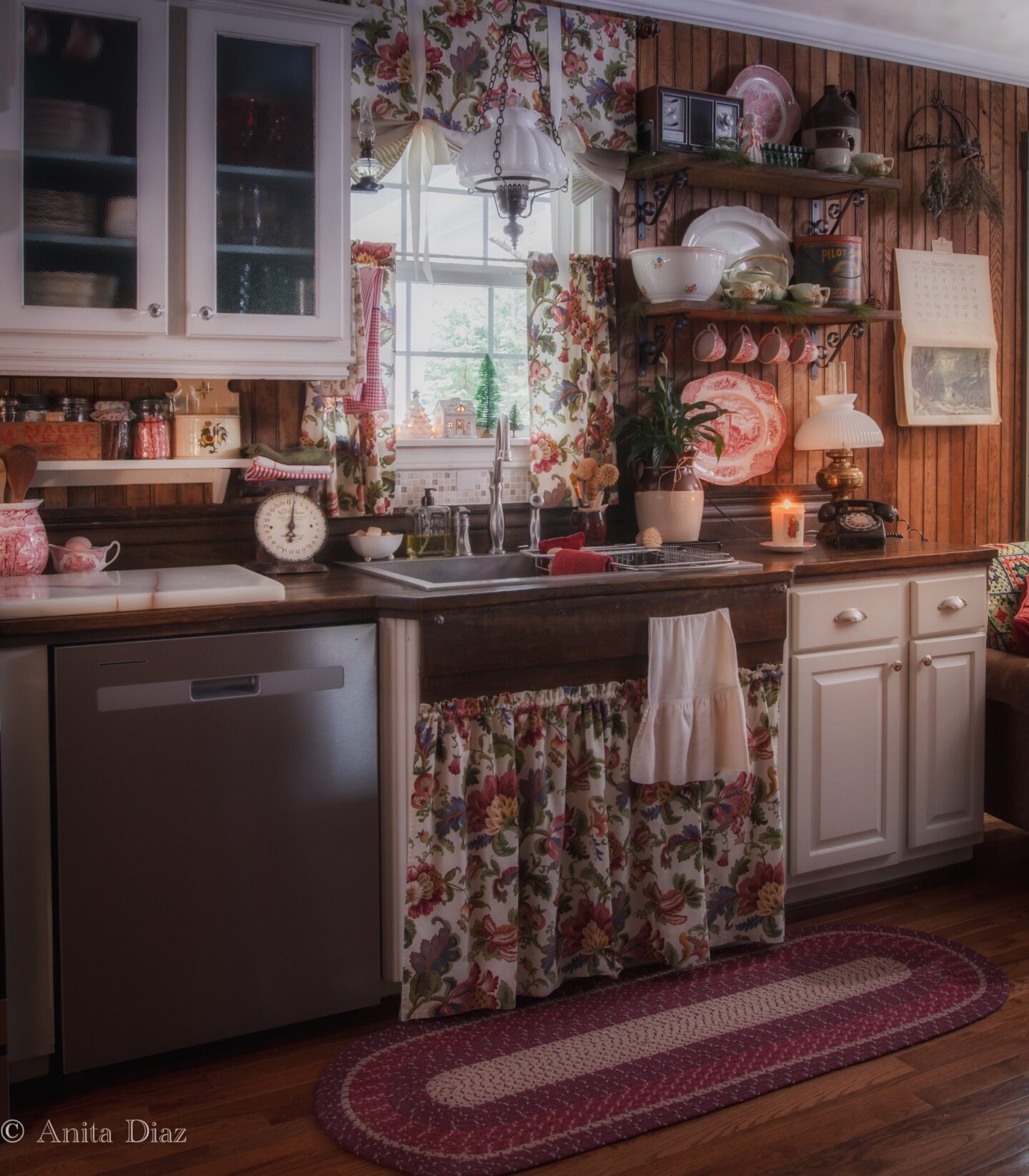 Farmhouse Christmas Kitchen – Inspired by the Waltons